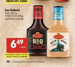 Delikatesy Centrum Sos Roleski BBQ Original oferta