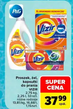 Carrefour Kapsułki do prania Vizir oferta