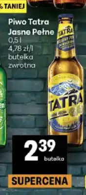 Delikatesy Centrum Piwo Tatra oferta