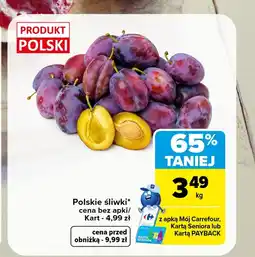 Carrefour Śliwki Carrefour oferta