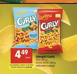 Delikatesy Centrum Chrupki orzechowe Curly Classic oferta