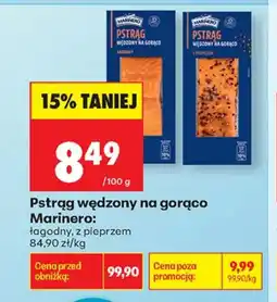 Biedronka Pstrąg wędzony Marinero oferta