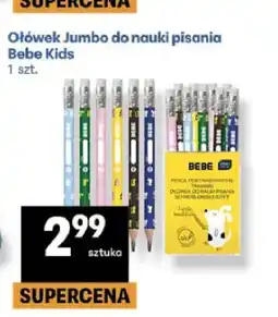 Delikatesy Centrum Ołówek Jumbo do nauki pisania Bebe Kids oferta