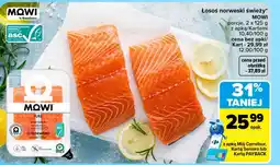 Carrefour Łosoś MOWI oferta