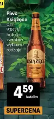 Delikatesy Centrum Piwo Książęce Miodowe oferta