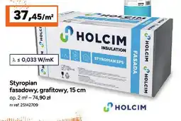 Bricoman Styropian fasadowy grafitowy 15 cm Holcim oferta