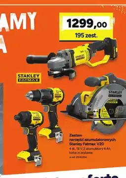 Bricoman Zestaw narzędzi akumulatorowych Stanley Fatmax V20 oferta