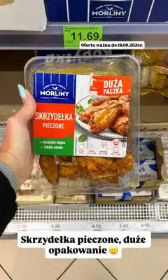 Dino Skrzydełka pieczone Morliny oferta