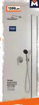 Bricoman Zestaw prysznicowy podtynkowy Grohe Start Edge oferta