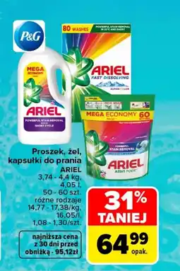 Carrefour Kapsułki do prania Ariel oferta