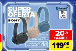 Carrefour Słuchawki bluetooth Sony oferta