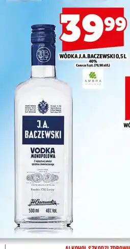 Topaz Wódka Baczewski oferta