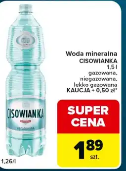 Globi Woda niegazowana Cisowianka oferta