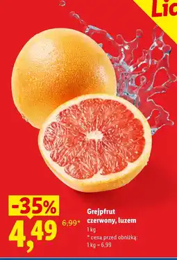 Lidl Grejpfrut oferta