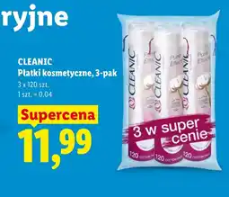 Lidl Płatki kosmetyczne Cleanic oferta