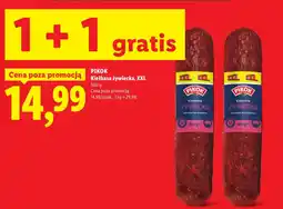 Lidl Kiełbasa Pikok oferta