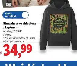 Lidl Bluza dresowa chłopięca oferta