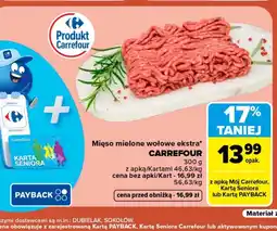Carrefour Market Mięso mielone Carrefour oferta