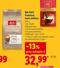 Lidl Kawa mielona MK Cafe oferta