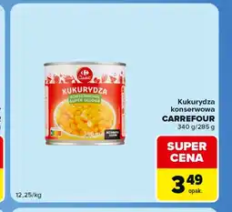Carrefour Express Kukurydza konserwowa oferta