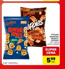 Carrefour Market Chrupki Monster Munch oferta