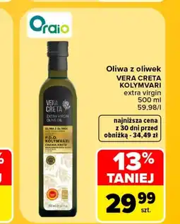 Carrefour Market Oliwa z oliwek Vera creta oferta