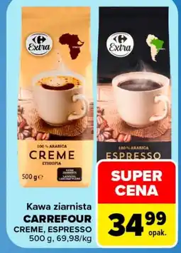 Carrefour Market Kawa ziarnista Carrefour oferta