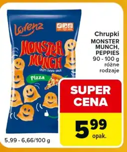 Carrefour Express Chrupki Monster Munch oferta