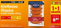 Biedronka Kiełbasa Śląska Kraina Wędlin oferta