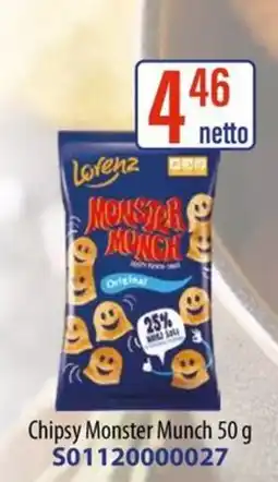 AT Chipsy Monster Munch oferta