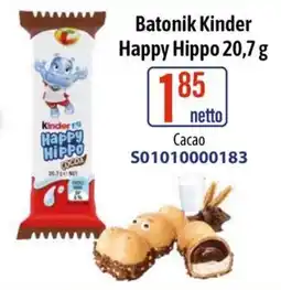 AT Batonik Kinder Happy Hippo oferta