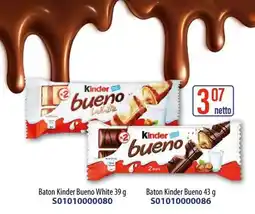 AT Kinder Bueno White oferta