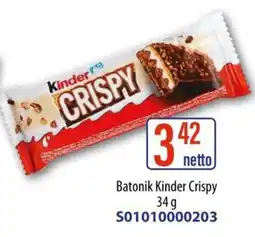 AT Batonik Kinder Crispy oferta