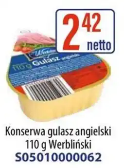 AT Konserwa gulasz angielski Werblinski oferta