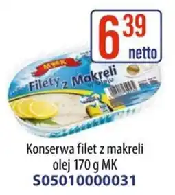 AT Filety z Makreli w oleju MK oferta