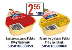 AT Konserwa szynka Polska Werbliński oferta