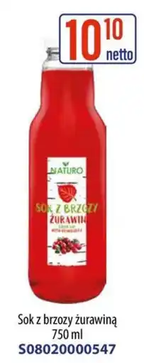 AT Sok z brzozy żurawiną oferta