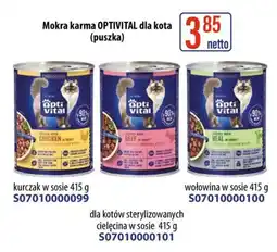 AT Mokra karma OPTIVITAL dla kota oferta