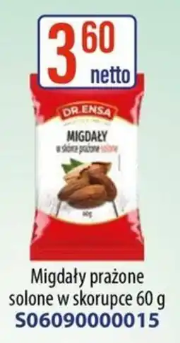 AT Migdały prażone solone w skorupce oferta