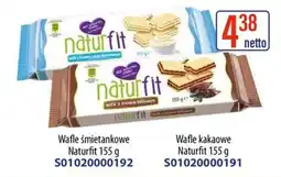AT Wafle śmietankowe Naturfit oferta