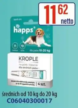 AT Krople na pchły i kleszcze dla średnich psów oferta