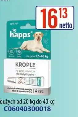 AT Krople na pchły i kleszcze dla dużych psów oferta