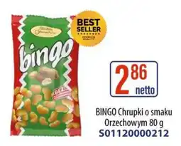 AT BINGO Chrupki o smaku Orzechowym oferta