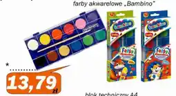 Jubilat farby akwarelowe "Bambino" oferta