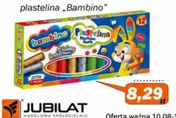 Jubilat Plastelina Bambino oferta