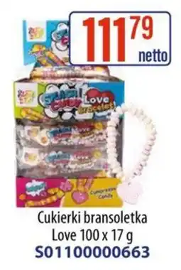 AT Cukierki bransoletka Love oferta