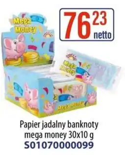 AT Papier jadalny banknoty mega money oferta