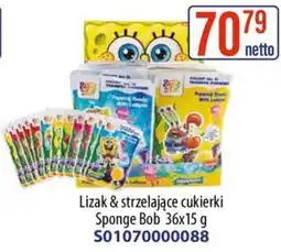 AT Lizak & strzelające cukierki Sponge Bob oferta