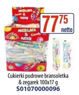 AT Cukierki pudrowe bransoletka & zegarek oferta
