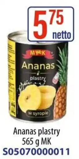 AT Ananas plastry MK oferta